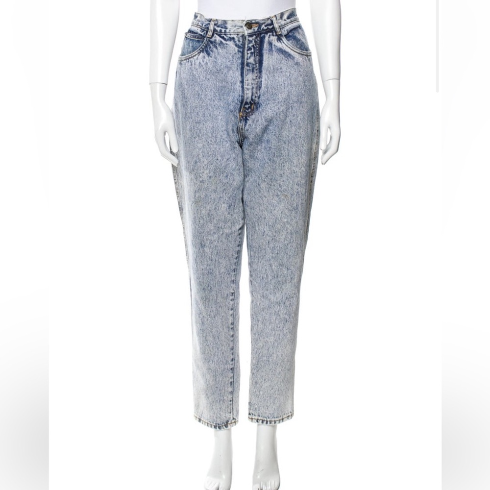Vintage Bill Blass jeans light blue acid wash